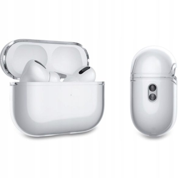 Tech-Protect Flexair Apple Airpods Pro 1/2 szilikon tok, átlátszó