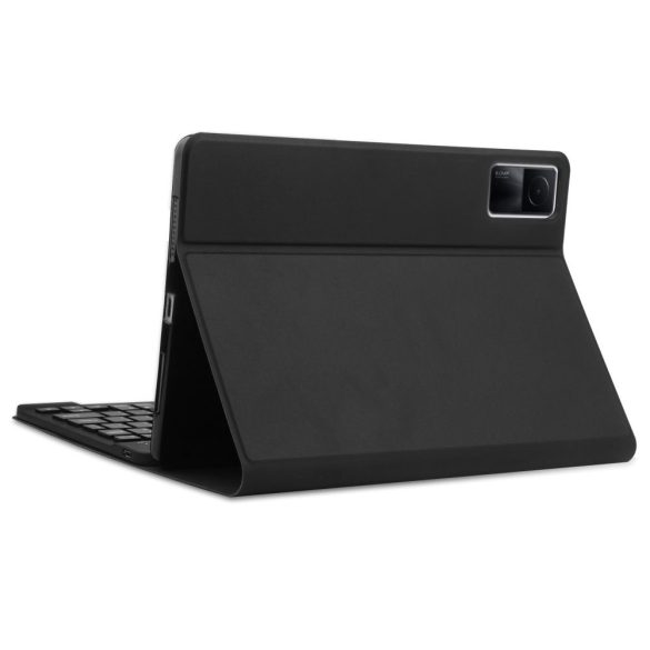 Tech-Protect Smartcase + Keyboard Xiaomi Redmi Pad 10.6 oldalra nyíló okos tok, billentyűzettel, fekete