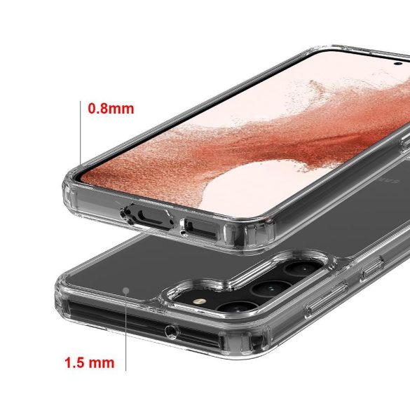 Tech-Protect Flexair Hybrid Samsung Galaxy A54 5G ütésálló hátlap, tok, átlátszó