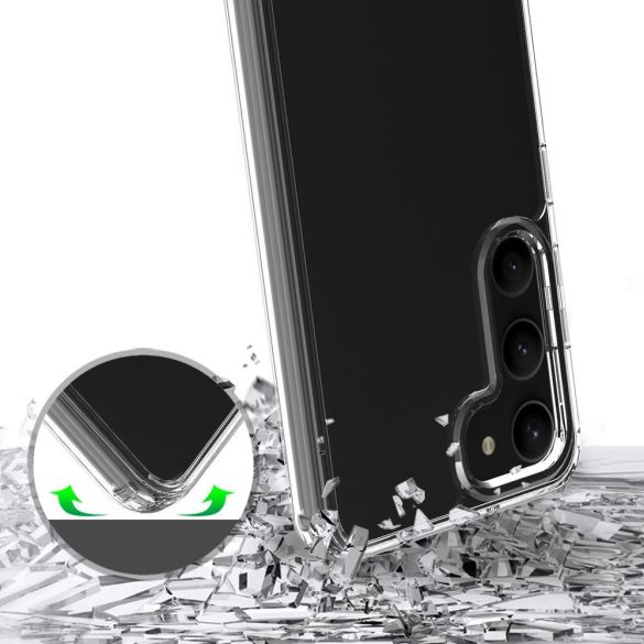 Tech-Protect Flexair Hybrid Samsung Galaxy A54 5G ütésálló hátlap, tok, átlátszó