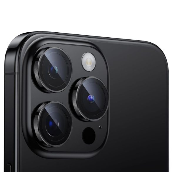 Hofi Camring Samsung Galaxy A54 5G kameravédő fémkeret, fekete