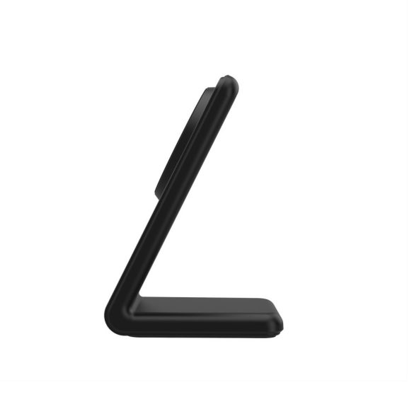 Tech-Protect Qi15W-A23 Magnetic Magsafe Wireless Charger Magsafe kompatibilis vezeték nélküli asztali töltő, gyorstöltő, 15W, fekete