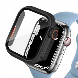   Tech-Protect Defense 360 Apple Watch 7/8/9 (45Mm) kijelző+óravédő, sötétkék-narancssárga