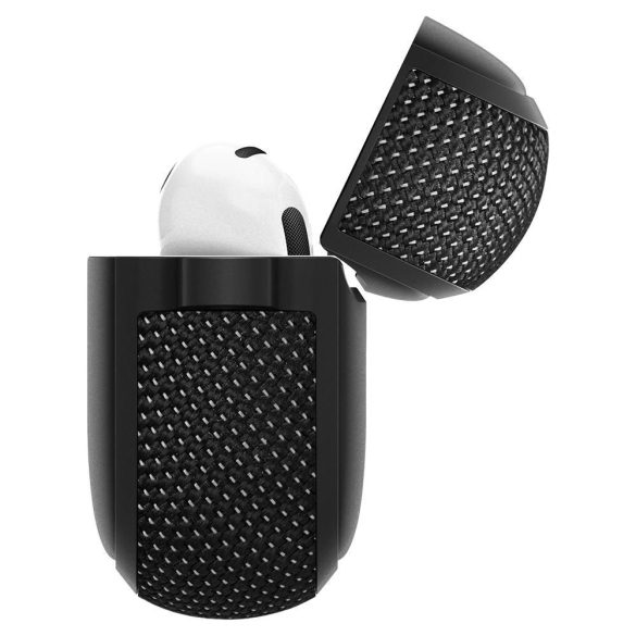 Spigen Classic Fit Apple Airpods 3 szilikon tok, fekete