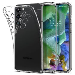   Spigen Liquid Crystal Samsung Galaxy S23 Plus Ultra hátlap, tok, átlátszó
