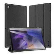   Dux Ducis Domo Series Samsung Galaxy Tab A8 10.5" X200/X205 (2021) oldalra nyíló smart tok, fekete