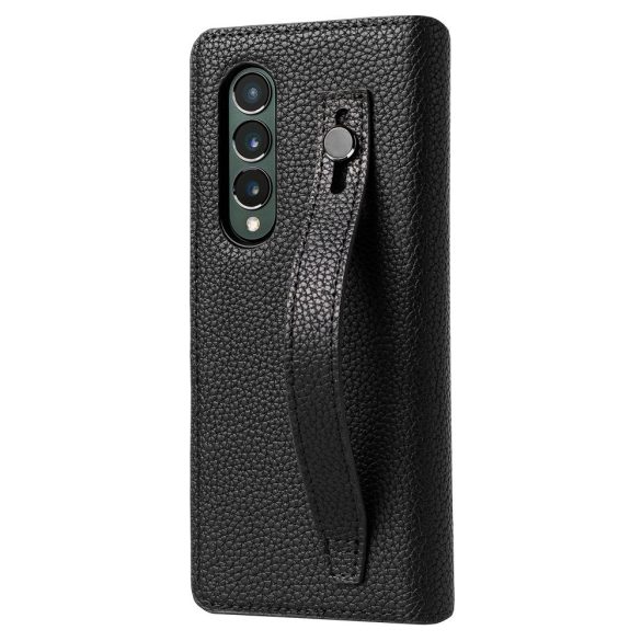 Ringke Signature Ez Strap Samsung Galaxy Z Fold 3 oldalra nyíló tok, fekete