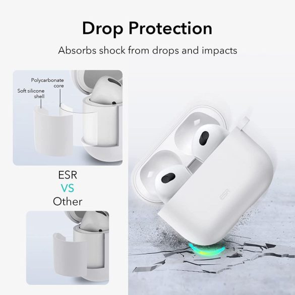 Esr Bounce Apple Airpods 3 tok, fehér