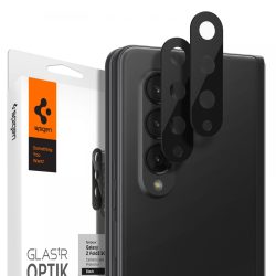   Spigen Optik Lens Protector Samsung Galaxy Z Fold 3 kameravédő üvegkeret (tempered glass), fekete