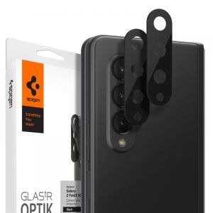 Spigen Optik Lens Protector Samsung Galaxy Z Fold 3 kameravédő üvegkeret (tempered glass), fekete