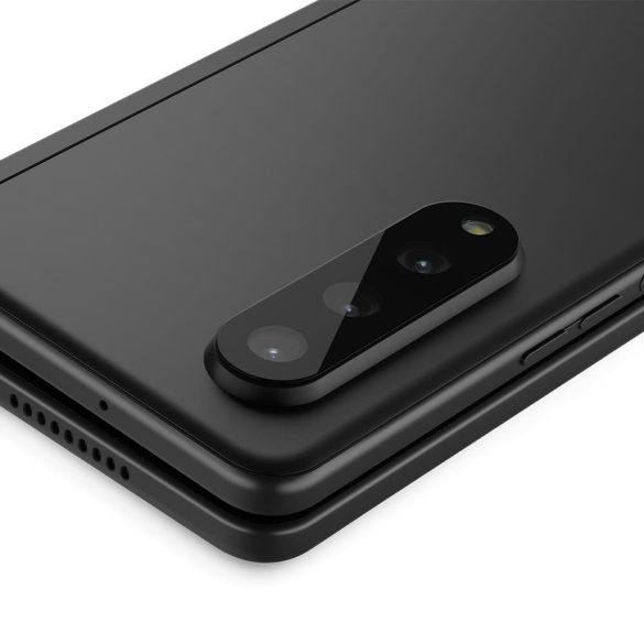 Spigen Optik Lens Protector Samsung Galaxy Z Fold 3 kameravédő üvegkeret (tempered glass), fekete