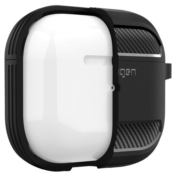 Spigen Rugged Armor Apple Airpods 3 tok, matt fekete