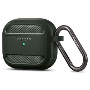 Spigen Rugged Armor Apple Airpods 3 tok, sötétzöld