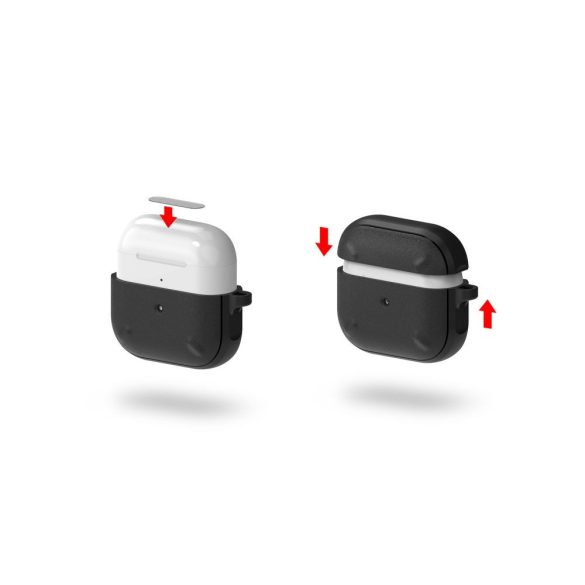 Ringke Onyx Apple Airpods 3 szilikon tok, fekete