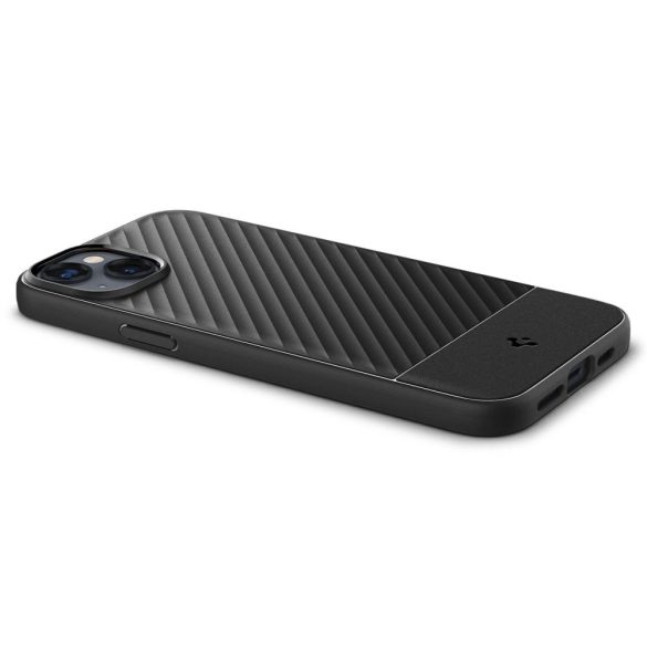 Spigen Core Armor iPhone 14 Matte hátlap, tok, fekete