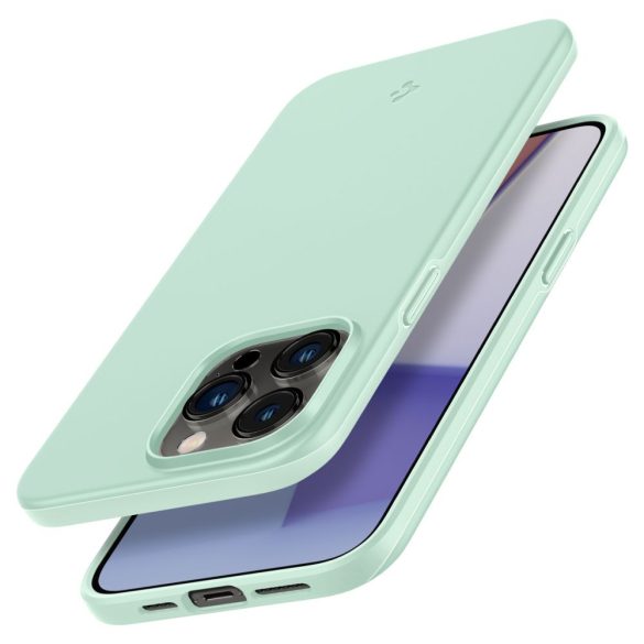 Spigen Thin Fit iPhone 14 Pro hátlap, tok, menta