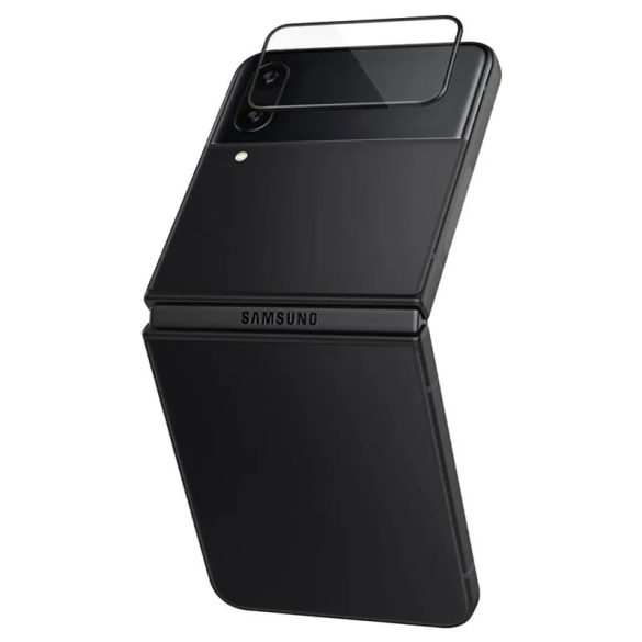 Spigen Glass 2 db EZ Fit Samsung Galaxy Z Fold 4 kijelzővédő üvegfólia + zsanér film, fekete