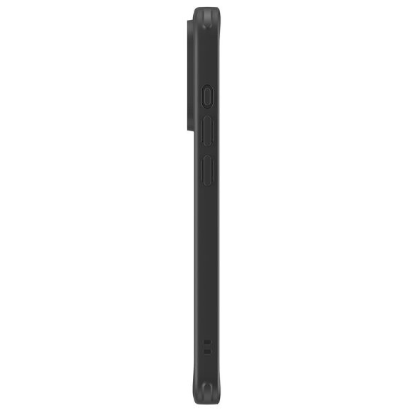 ESR CH Halolock Magsafe Iphone 15 Pro Max magsafe kompatibilis ütésálló hátlap, tok, fekete-átlátszó