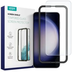   ESR Samsung Galaxy S23 Plus Screen Shield teljes kijelzős üvegfólia, átlátszó