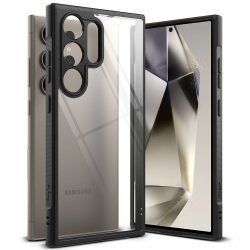  Ringke Fusion Bold Samsung Galaxy S24 Ultra hátlap, tok, fekete