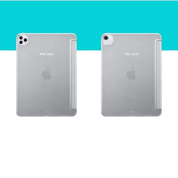 ESR Yippee iPad Pro 11 (2018/2020) oldalra nyíló okos tok, rozé arany