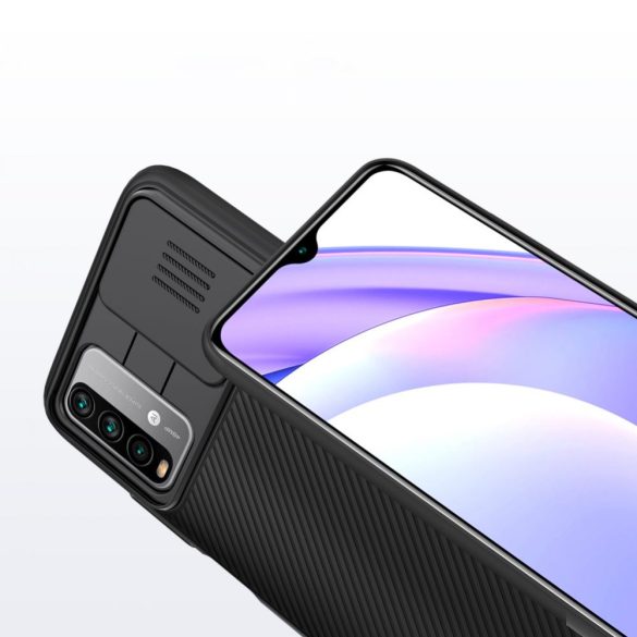 Nillkin Camshield Xiaomi Redmi 9T/9 Power hátlap, tok, fekete