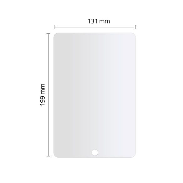 Hofi Glass Pro+ iPad Mini 5 (2019) kijelzővédő edzett üvegfólia (tempered glass) 9H keménységű, átlátszó