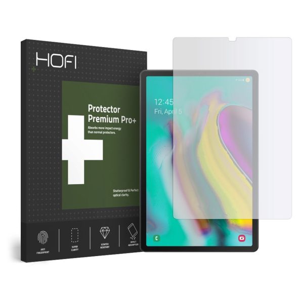 Hofi Glass Pro+ Samsung Galaxy TAB S5E 10.5" (2019) T720/T725 kijelzővédő edzett üvegfólia (tempered glass) 9H keménységű, átlátszó