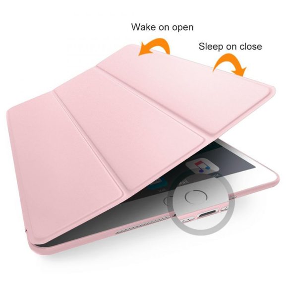 Tech-Protect Smartcase iPad 9.7" (2017/2018) oldalra nyíló okos tok, rozé arany