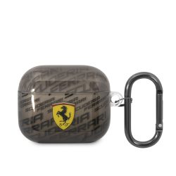   Ferrari Airpods 3 Gradient Allover (FEA3UAOK) hátlap, tok, fekete