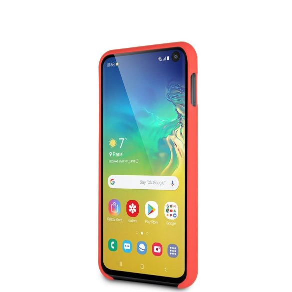 Ferrari Samsung Galaxy S10e Urban SF Silicone (FESSIHCS10LRE) hátlap, tok, piros