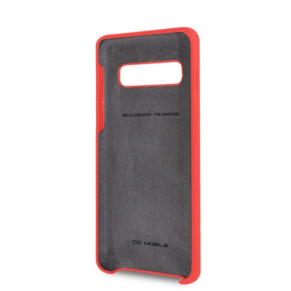 Ferrari Samsung Galaxy S10 Urban SF Silicone (FESSIHCS10RE) hátlap, tok, piros