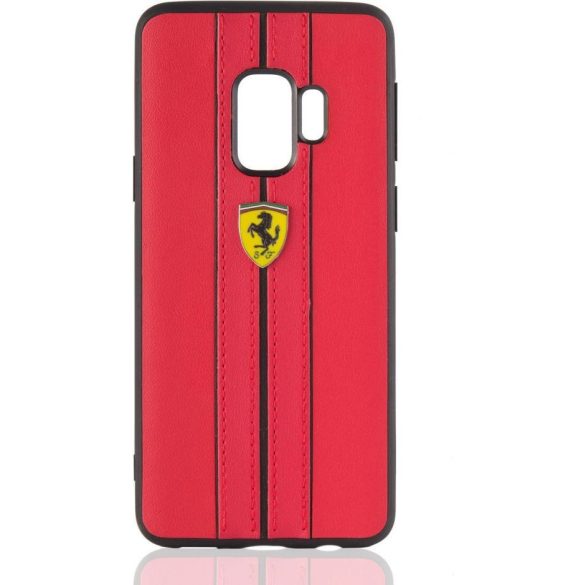 Ferrari Urban Samsung Galaxy S9 hátlap, tok, piros