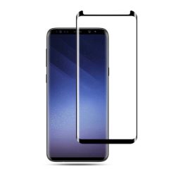   Mocolo TG+ Samsung Galaxy S9 3D teljes kijelzős edzett üvegfólia (tempered glass) 9H keménységű, fekete