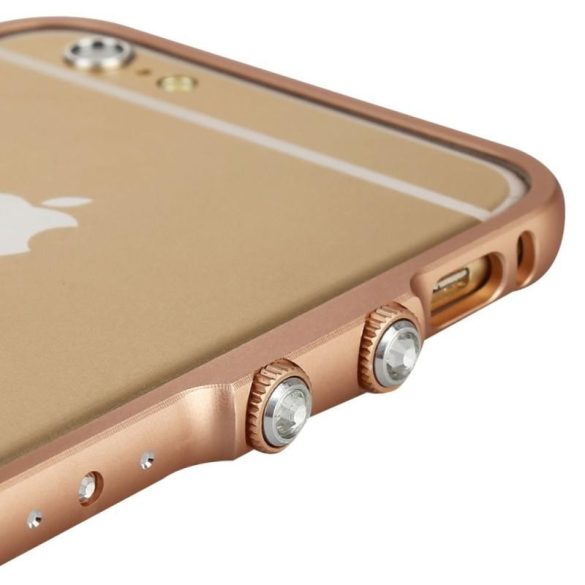 Baseus Eternal Series iPhone 6 alumínium bumper, rozé arany