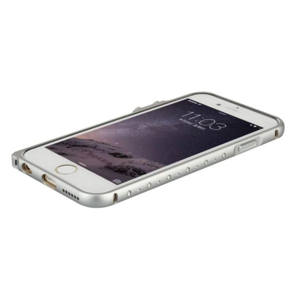 Baseus Eternal Series iPhone 6 alumínium bumper, ezüst