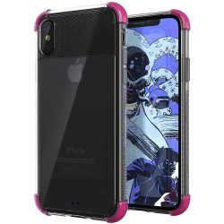   GHOSTEK iPhone X/Xs Covert 2 ütésálló hátlap, tok, rózsaszín