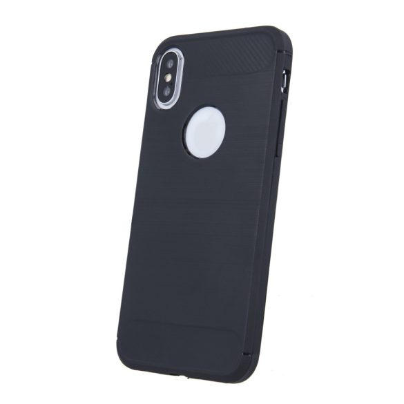 Simple Black Case iPhone 6/6S szilikon hátlap, tok, fekete