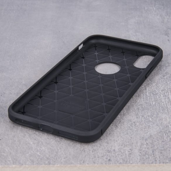 Simple Black Case iPhone 6/6S szilikon hátlap, tok, fekete