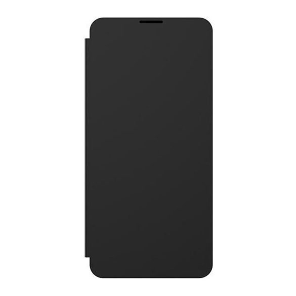 Samsung gyári Wallet Case Samsung Galaxy A71 (GP-FWA715A) oldalra nyíló tok, fekete
