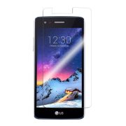   Forever LG K8 (2017) kijelzővédő edzett üvegfólia (tempered glass) 9H keménységű (nem teljes kijelzős 2D sík üvegfólia), átlátszó