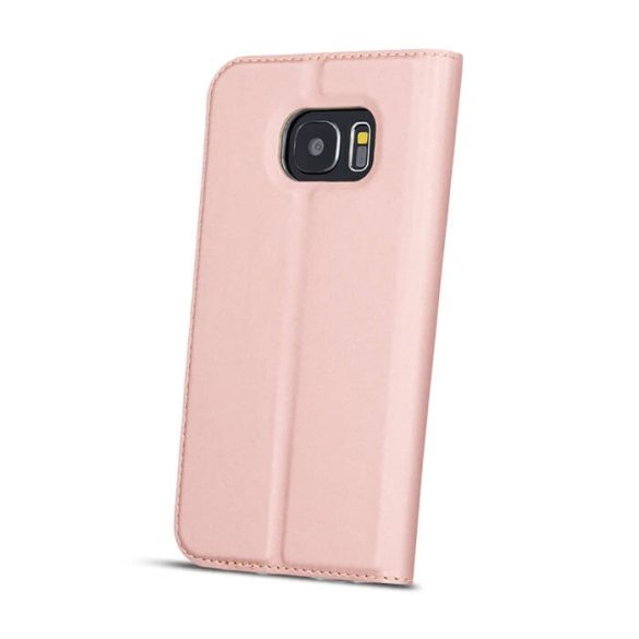 Smart Look Samsung Galaxy J7 (2017) oldalra nyíló tok, rózsaszín