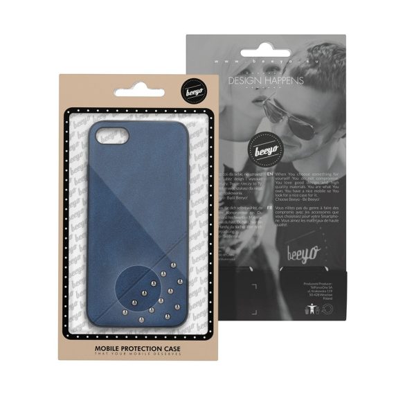 Beeyo Brads Case Type 1 Samsung Galaxy J5 (2017) hátlap, tok, sötétkék