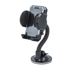  Setty flexibilis, univerzális, autós telefon tartó	, fekete