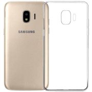 Samsung Galaxy J4 (2018) TPU szilikon hátlap, tok, fekete
