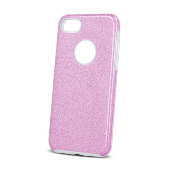 Glitter 3in1 Case Xiaomi Redmi Note 5A hátlap, tok, rózsaszín				