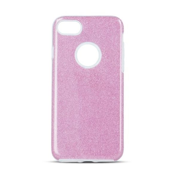 Glitter 3in1 Case Xiaomi Redmi Note 5A hátlap, tok, rózsaszín				