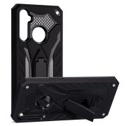   Defender Stand case Samsung Galaxy A6 (2018) ütésálló hátlap, tok, kitámasztóval, fekete