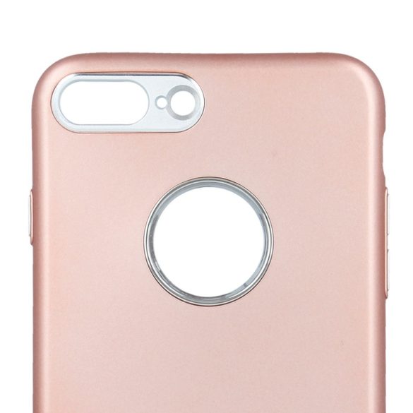 Beeyo Soft Huawei Y6 (2018) hátlap, tok, rozé arany