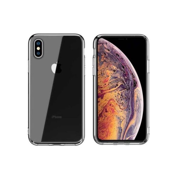 iPhone 7 Plus/8 Plus Slim case 1mm szilikon hátlap, tok, átlátszó